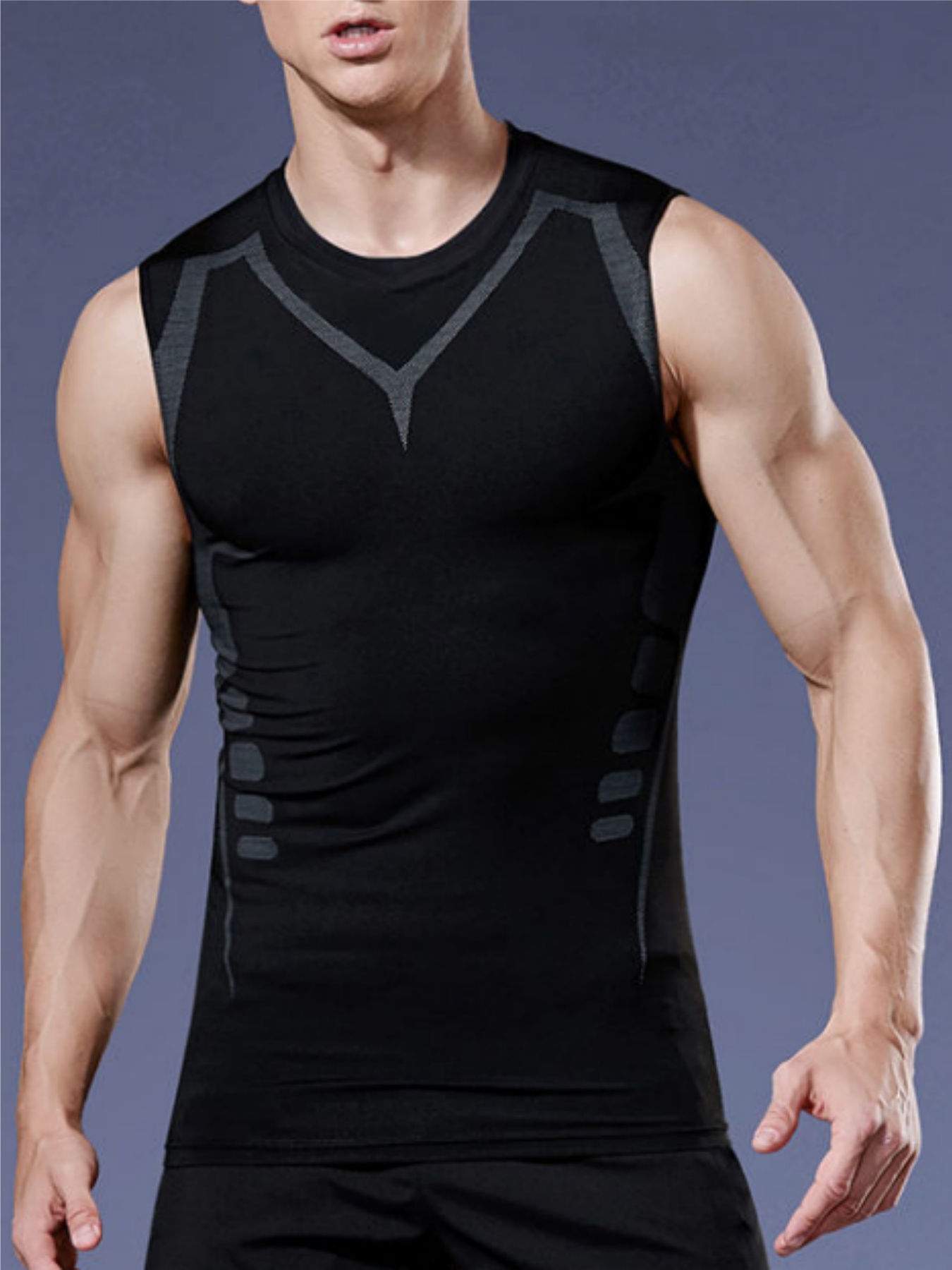 ผู้ชายเสื้อรัดกล้ามเนื้อแน่นเส - T Shirt Tight Fit บทวิจารณ์และราคา