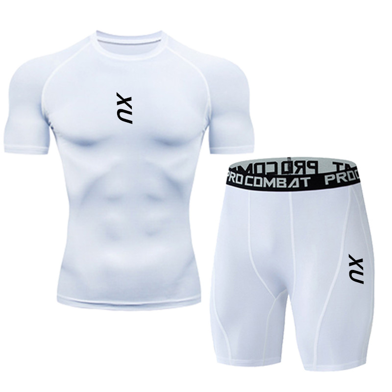 เสื้อยืดวิ่งผู้ชายแบบรัดรูป แข - T Shirt Tight Fit บทวิจารณ์และราคา
