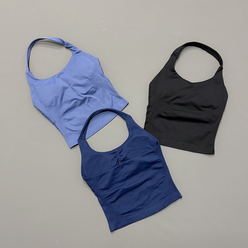 เสื้อกีฬาผู้หญิงแบบผูกคอ ไร้ตะ - Suspender Tank Top บทวิจารณ์และราคา
