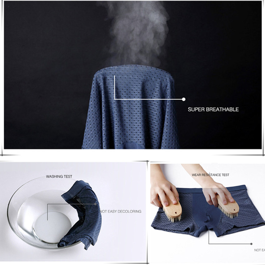 4ชิ้น/ล็อตชุดชั้นในผู้ชายกางเก - Multi Pack Underwear บทวิจารณ์และราคา