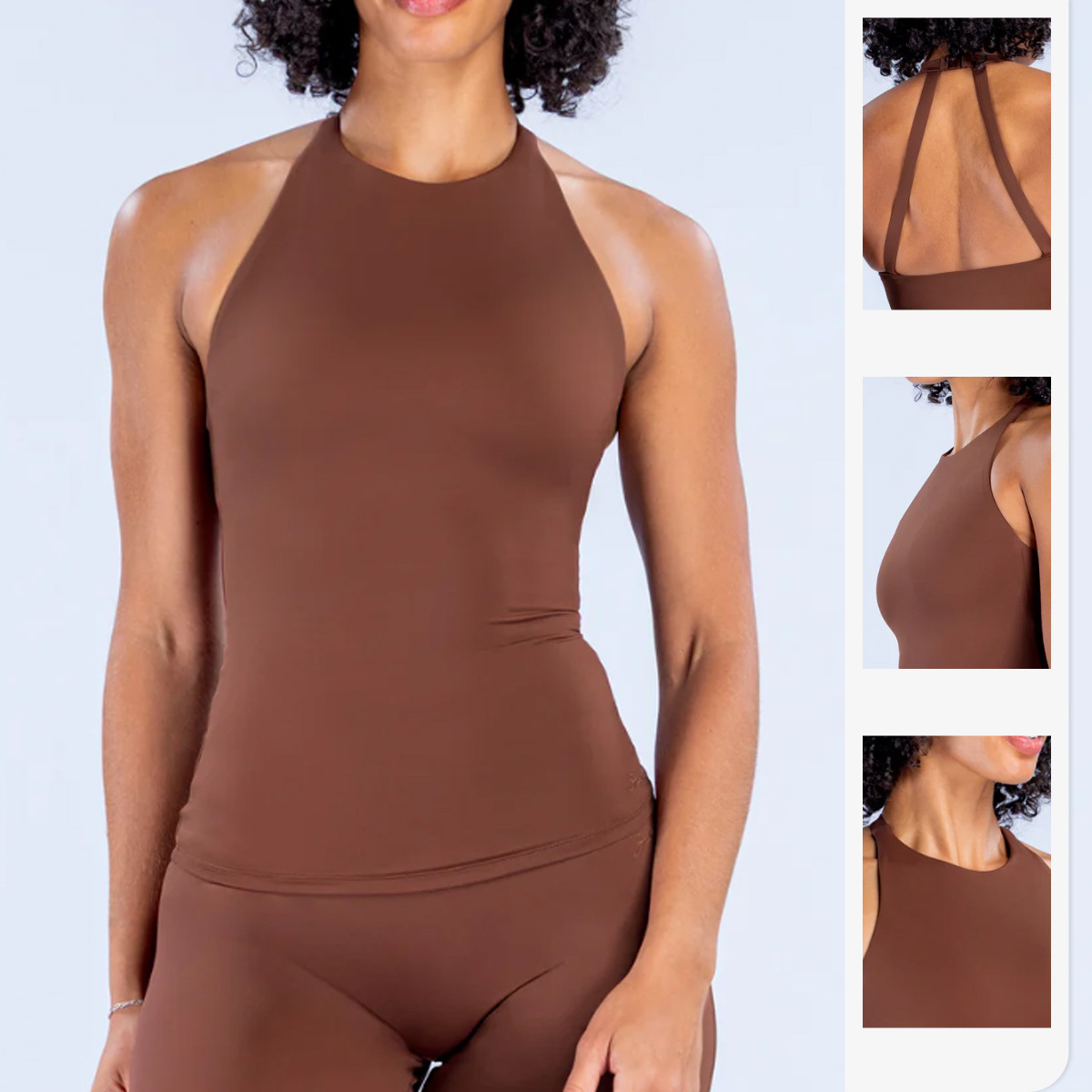เสื้อกล้ามผู้หญิงแบบฮอลเตอร์พร - Suspender Tank Top บทวิจารณ์และราคา