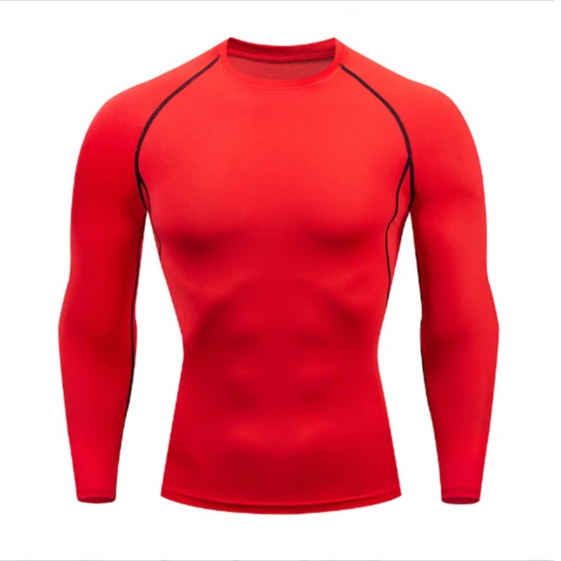 เสื้อยืดกีฬาผู้ชาย แห้งเร็ว สำ - T Shirt Tight Fit บทวิจารณ์และราคา