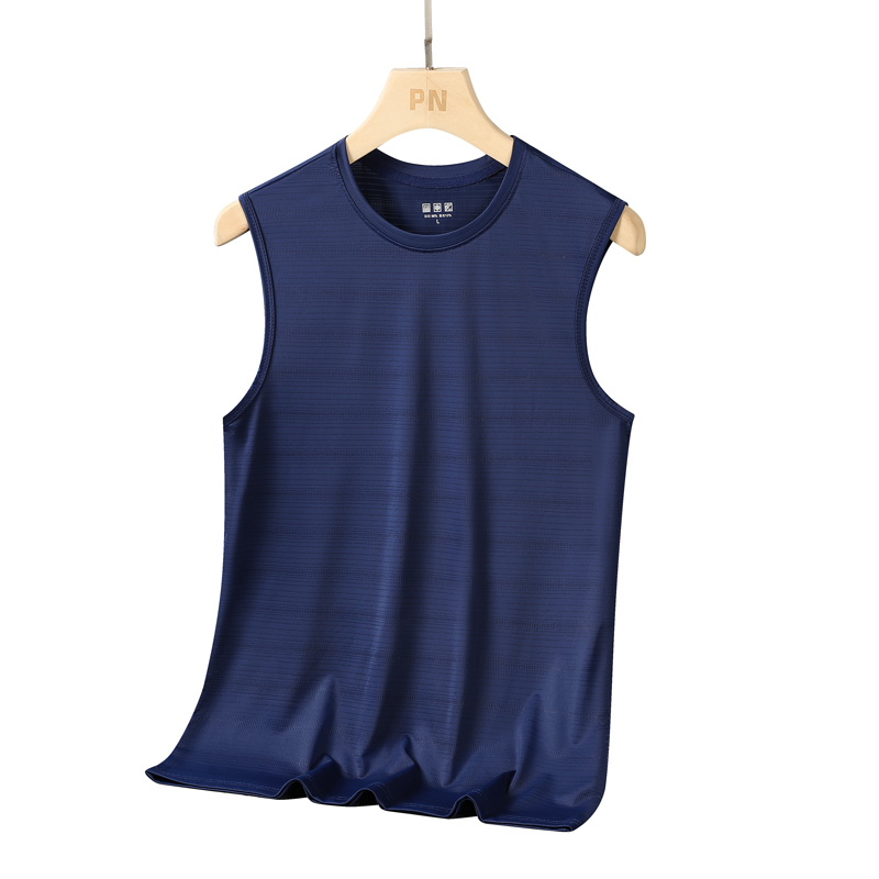 ฤดูร้อนใหม่คุณภาพสูงผ้าไหมน้ํา - Sleeveless Undershirt บทวิจารณ์และราคา